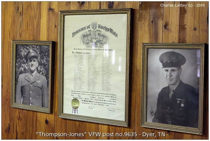 'Thompson-Jones' VFW post No.9635, Dyer, TN