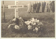 Memorial - Harmen Visser - 16 Apr 1946 - Schoterzijl
