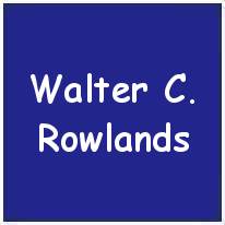 1575968 - Sergeant - Air Gunner - Walter Clive Rowlands - RAFVR - Age 20 - KIA
