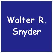 13093393 - Sgt. - Ball Turret Gunner - Walter Robert Snyder - San Diego, CA - EVD