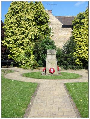 Holymoorside and Walton war memorial, 1914-1919, 1939-1945