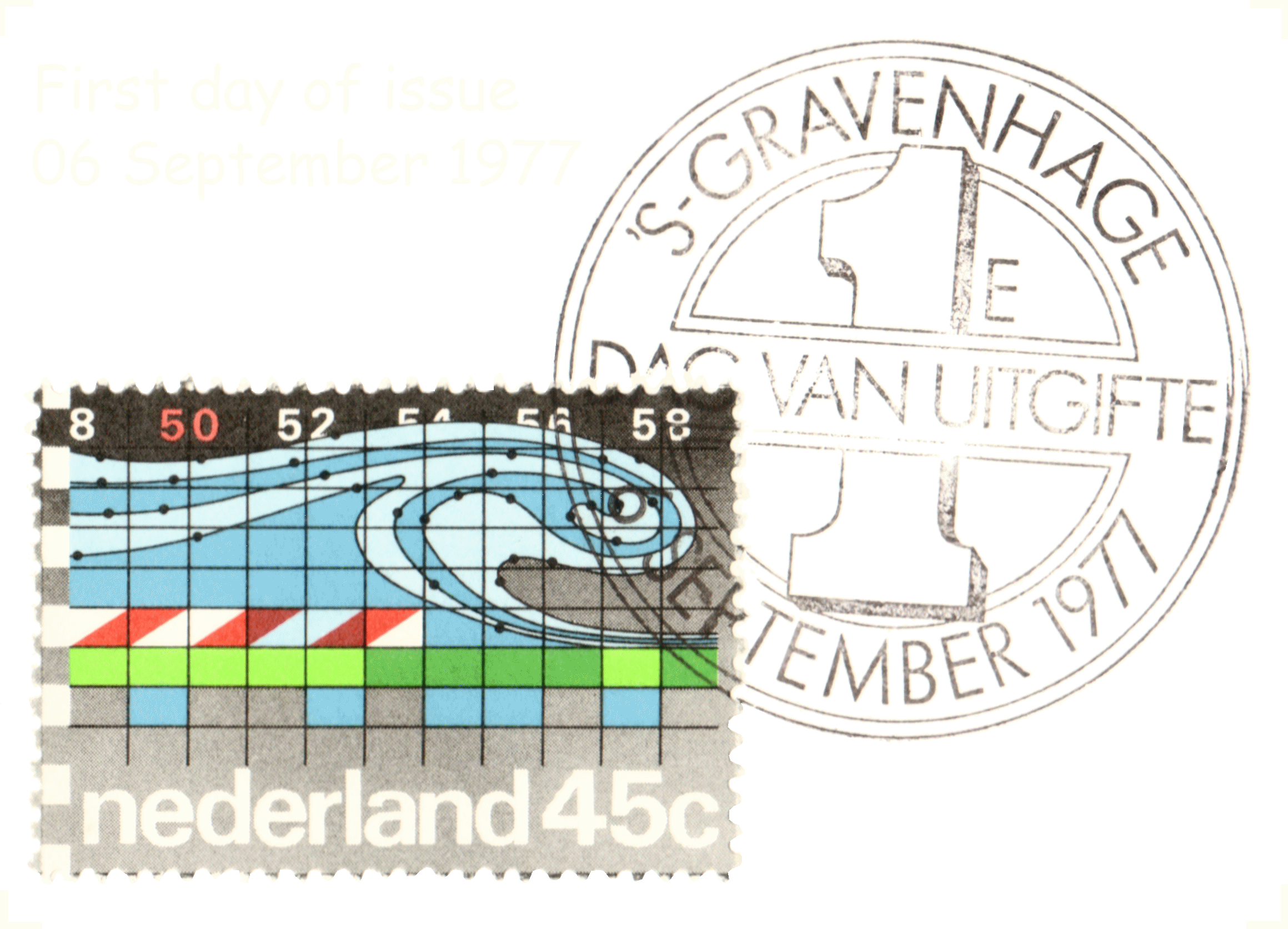 WL50 stamp - First day of issue - 06 Sep 1977