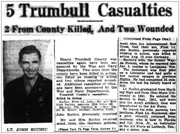 Newsclip - 21 Oct 1944 - Warren Tribune Chronicle